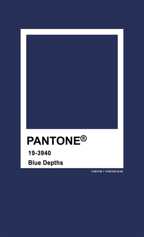 dark blue pantone number.